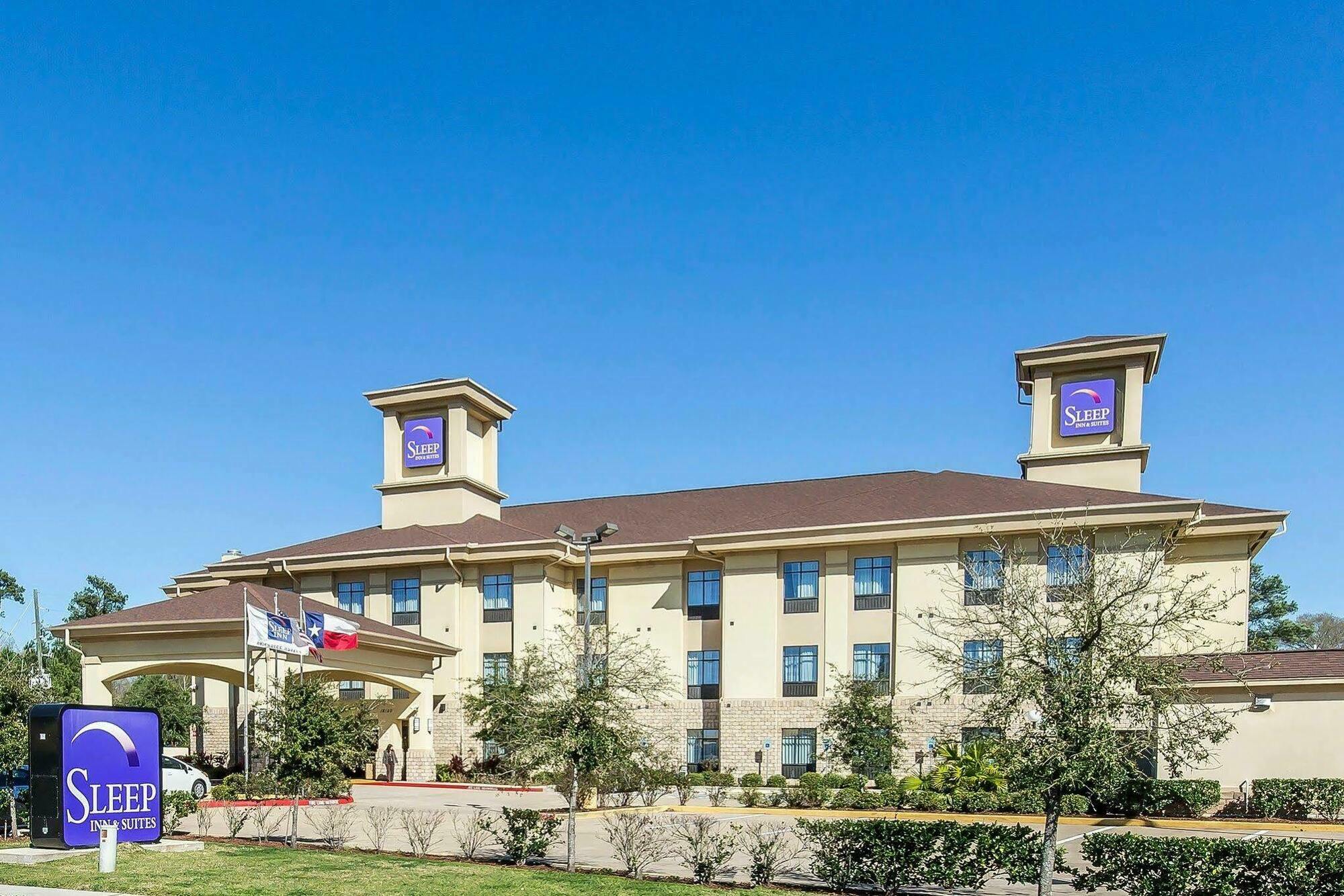 Sleep Inn & Suites Bush Intercontinental - Iah East Humble Exteriör bild