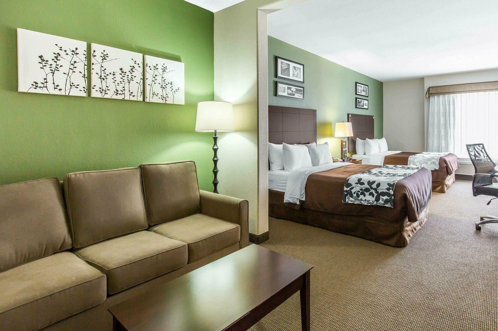 Sleep Inn & Suites Bush Intercontinental - Iah East Humble Exteriör bild
